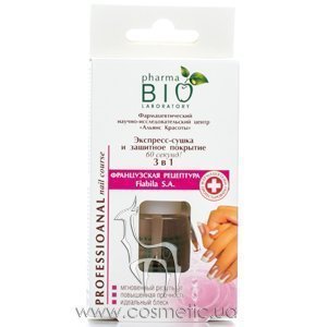 ��������-����� � �������� �������� 3 � 1 Pharma Bio Laboratory Rapid Drying for Nails