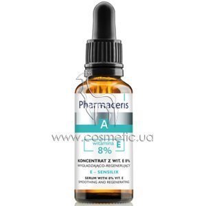 ���������� � ��������� � Pharmaceris A E-Sensilix 8% Vit. E Serum