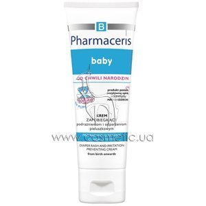 ������� ���� ��� ������������ ����������� � ���������� Pharmaceris B Diaper Rash And Irritation Preventing Cream From Birth Onwards