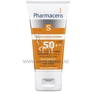 ������������� �������������� ���� ��� ���� Pharmaceris S Sun Protect Intense Protective Face Cream SPF 50+
