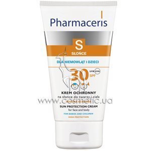 ������� �������������� ���� ��� ���� � ���� Pharmaceris S Sun Protection Cream For Babies and Children SPF 30