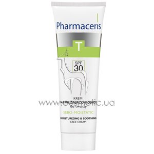 ����������-������������� ���� ��� ���� Pharmaceris T Sebo-Moistatic Cream SPF 30