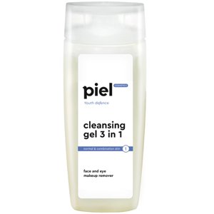 ��������-���� ��� �������� ���������� � ��������������� ���� Piel Cosmetics Youth Defense Claensing Gel 3 in 1
