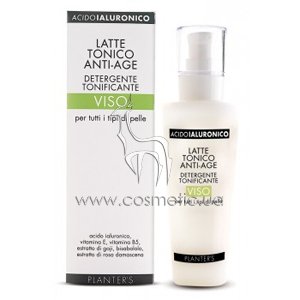 Очищающее тонизирующее молочко с гиалуроновой кислотой Planter's Hyaluronic Acid Anti-Age Toning Milk Toning Cleanser Face