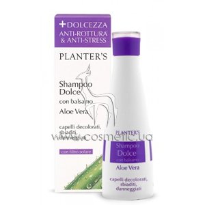 Восстанавливающий шампунь-кондиционер Planter's Mild Shampoo With Aloe Vera