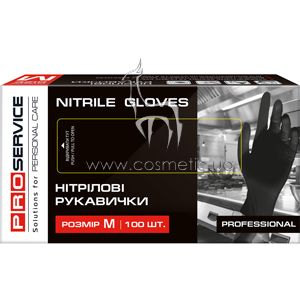 �������� ������ ����������-M PRO service Professional Nitrile Gloves M