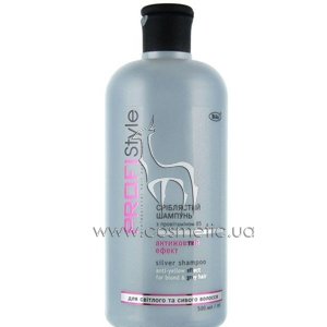 ������� ��� ������� � ����� ����� � ���������� �������� Profi Style Blond Silver Shampoo