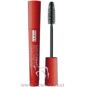 ���� ��� ������ ������-����� Pupa Diva's Lashes Mascara Maxi Volume