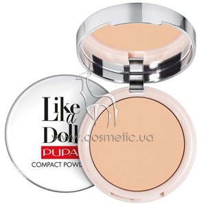 ���������� ����� � �������� ���������� ���� Pupa Like A Doll Compact Powder