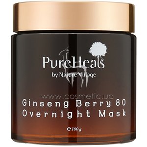 �������������� ������ ����� � ���������� ���� �������� PureHeal's Ginseng Berry 80 Overnight Mask Capsule