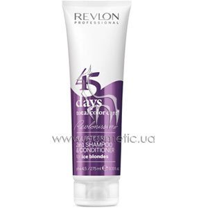���������� �������-����������� ��������� ����� Revlon Professional Revlonissimo 45 Days Ice Blondes 2in1