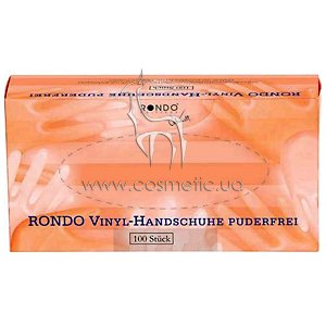 Перчатки виниловые неопудренные Rondo Vinyl-Handschuhe Puderfrei