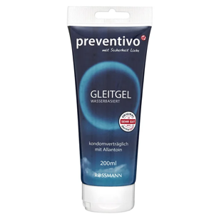 Массажный гель–лубрикант Rossmann Preventivo Gleit-und Massagegel