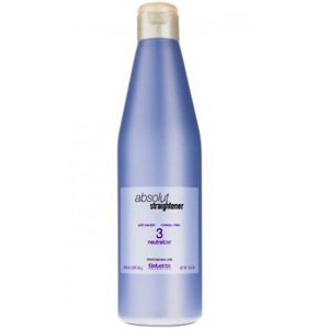 ������������� ��� �� ���������� ��������� ����������� ��������� Salerm Absolut Straightener Neutralizer Step 3