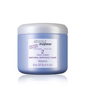 ���� ��� ����������� ����������� ����� Salerm Absolut Straightener Relaxer Cream Step 2 Natural Hair