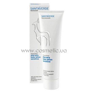 ������� ��� ���� � ���� ���� ��� �������������� ���� Santa Verde Body Care Aloe Vera Body Lotion Sensitive