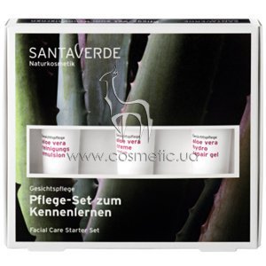 ����� ��� ���� Santa Verde Face Cleansing Aloe Set