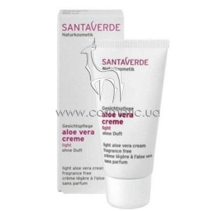 ������ ���� ��� ���� � ���� ���� ��� ������ Santa Verde Foundat Facial Care Light Aloe Vera Cream Fragrance Free