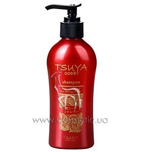 ����������� ������� ��� �������������� ������������ ����� � ������ ������� Satico Tsuya Code Shampoo With Tsubaki Oil