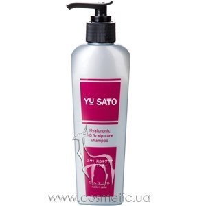 ���������� ����������� ������� ��� �������� ������ Satico Yu Sato Hyaluronic HD Scalp Care Shampoo