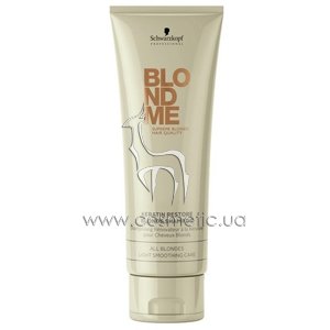 ������� ��� ������������ �������������� Schwarzkopf BlondMe Keratin Restore All Blondes Shampoo