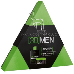 ����� ��� ����� Schwarzkopf Professional 3D Men Kit