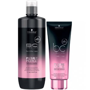 Безсульфатный укрепляющий шампунь Schwarzkopf Professional BC Bonacure Hairtherapy Fibre Force Fortifying Shampoo