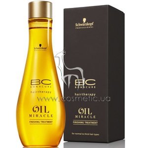�����, ����������� ������� ���������� � ������� ����� Schwarzkopf Professional BC Bonacure Oil Miracle Finishing Treatment