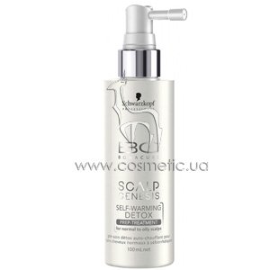����������� ����� ��� ���������� � ������ ���� ������ Schwarzkopf Professional BC Scalp Genesis Self-Warming Detox Prep-Treatment