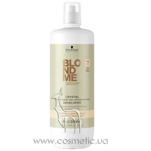 ���������� �������-���������� � ���� ���� 9% Schwarzkopf Professional BlondMe Crystal Transparent Gel 9%