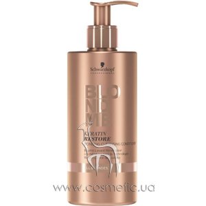 �������-����������� ��� ��-������� Schwarzkopf Professional Blondme Keratin Restore Bonding Cleansing Conditioner
