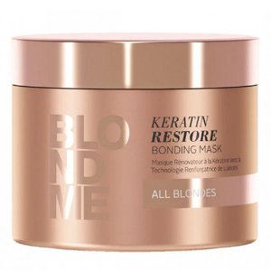 ������� ����� ������������ �������������� ��� ���� �������� ����� Schwarzkopf Professional Blondme Keratin Restore Bonding Mask All Blondes