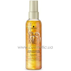 �����-����������� ��� �������� ������ Schwarzkopf Professional BlondMe Shine Enhancing Spray Conditioner