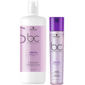 ����������� ������� ��� ��������� ����� Schwarzkopf Professional Bonacure Keratin Smooth Perfect Micellar Shampoo