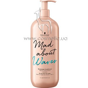 ����������� ��� ���� ����� ��������� ����� Schwarzkopf Professional Mad About Waves Windswept Conditione
