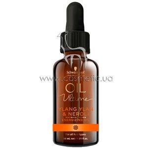 ������������ ������� ����� � ���������� � �����-������� Schwarzkopf Professional Oil Ultime Essential Oil Energizing