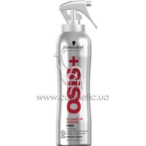 ��� ��� ������ ����� Schwarzkopf Professional Osis Finish Glamour Queen Volumising Spray Sans H2O