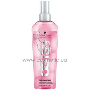 ��� ������ �������� � �������� ������ Schwarzkopf Professional Osis Soft Glam Light Glossy Hold Spray