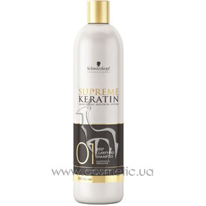 ������� ��� �������� ������� Schwarzkopf Professional Supreme Keratin Clarifying Shampoo