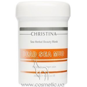 ����� ��� ������ � ���������� ���� ������ �������� ����� Christina Sea Herbal Beauty Dead Sea Mud Mask