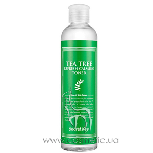 ����� ��� ���������� ���� ���� Secret Key Tea Tree Refresh Calming Toner