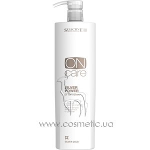 ���������� ������� ��� ������������� ��� ����� ����� Selective Professional On Care Silver Power Shampoo