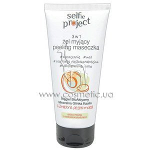 ���� 3�1 ��������, ����� � ����� Selfie Project 3in1 Cleansing Gel Peeling Mask