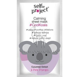 �������� ����� ��� ���� ������ Selfie Project Calming Sheet Mask CoolKoala