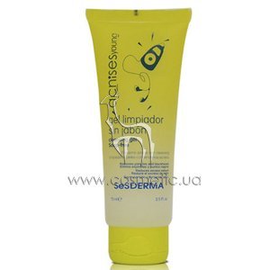 ��������� ���� ��� ������� ���������� ���� SesDerma Laboratories Acnises Young Cleansing Gel