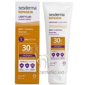 ������ �������������� ����� ��� ���� SesDerma Laboratories Repaskin Light Body Fluid SPF 30