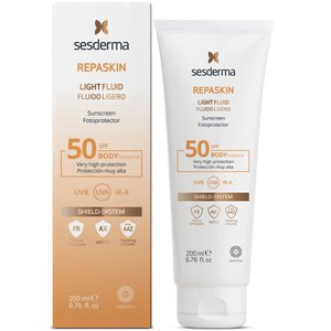 ������ �������������� ����� ��� ���� SesDerma Repaskin Light Fluid Sunscreen Fotoprotector SPF50