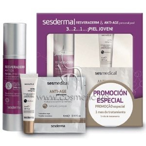 ����� (���������� + ������-�������) SesDerma Laboratories Resveraderm & Anti-age Personal Peel Set