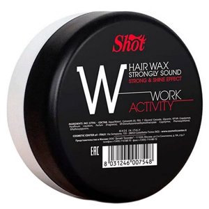 ���� ������� �������� � �������� ������ Shot Work Activity Hair Wax Strongly Sound W