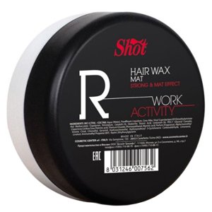 ���� ������� �������� � ������� �������� Shot Work Activity Hair Wax Mat R